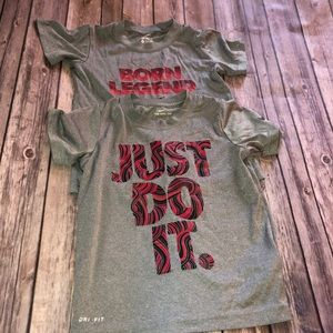 Boys Nike bundle shirts